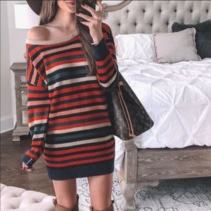 Vici Dolls Jamboree Sweater Dress SMALL